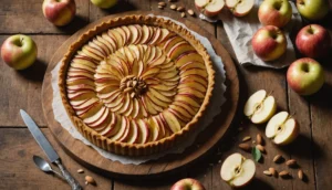 gateau frangipane pomme